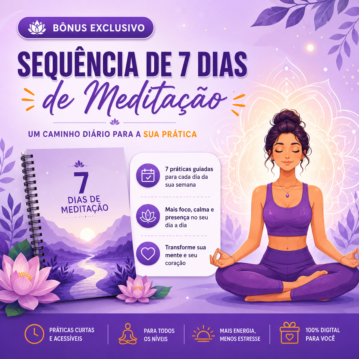 Sequência de 7 Dias de Meditação