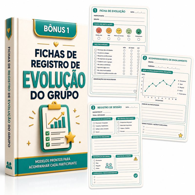 Bônus 01 — Fichas de Registro de Evolução do Grupo