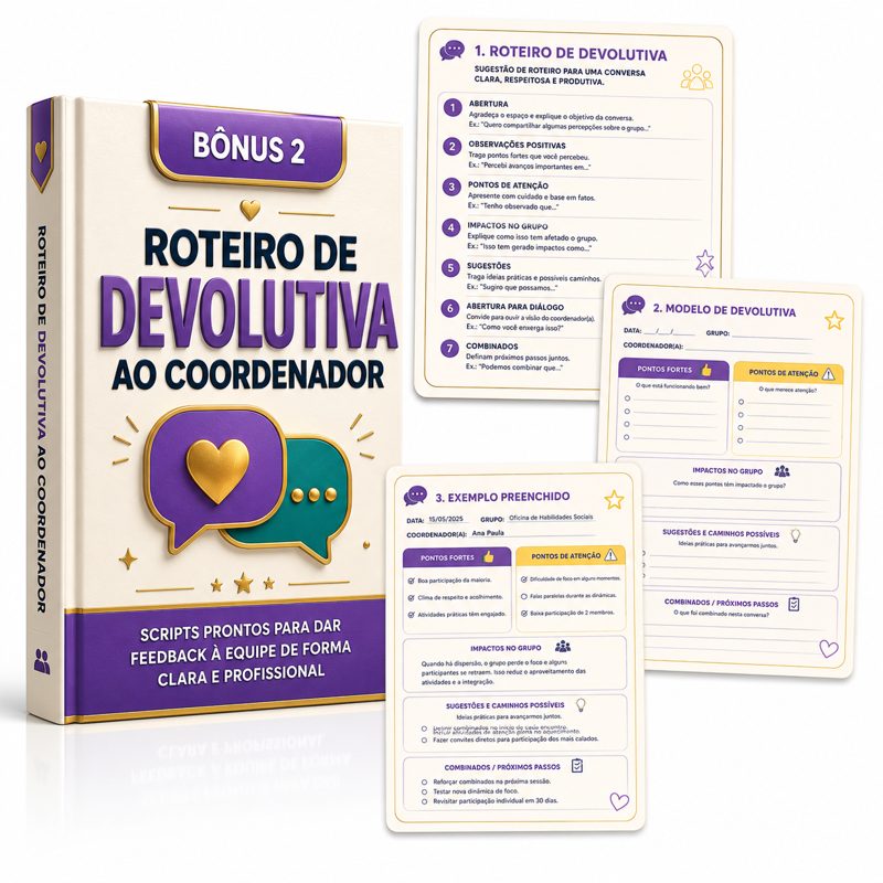Bônus 02 — Roteiro de Devolutiva ao Coordenador