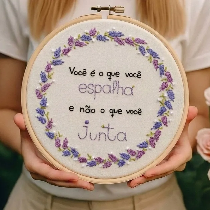 Bordado da categoria Mandalas e Frases