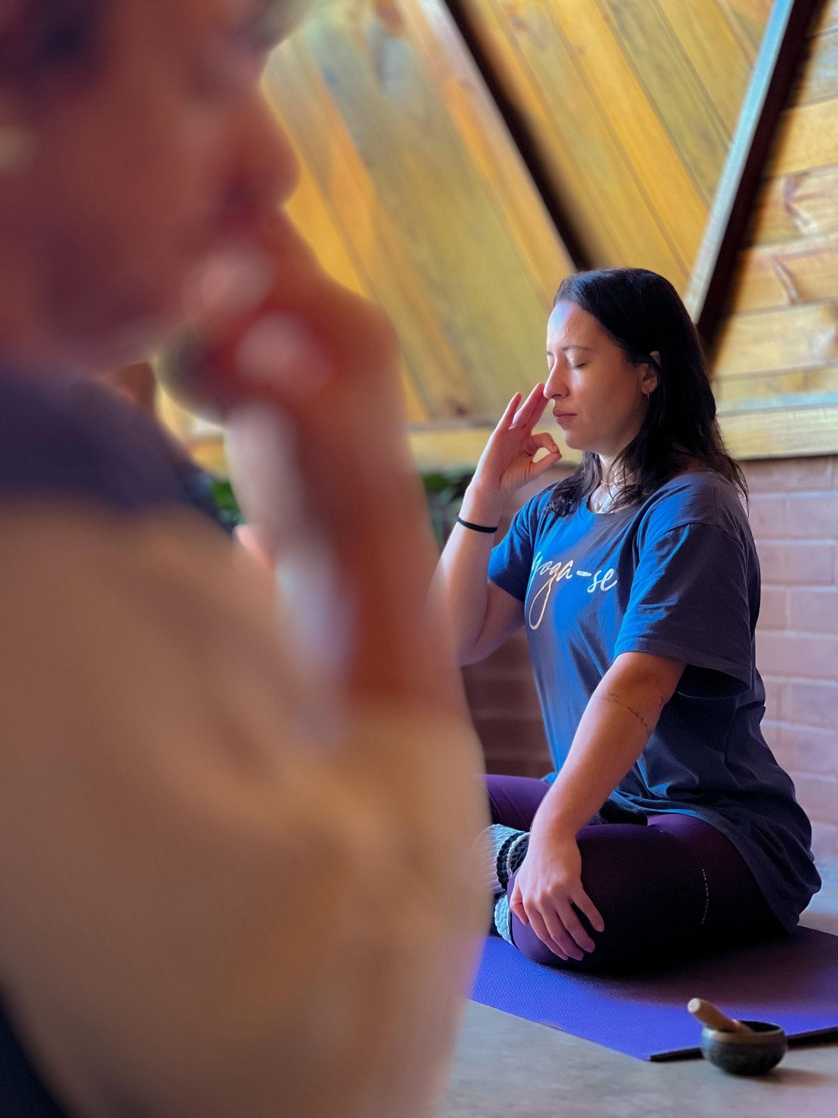 Mariana Nunes, instrutora de meditação certificada