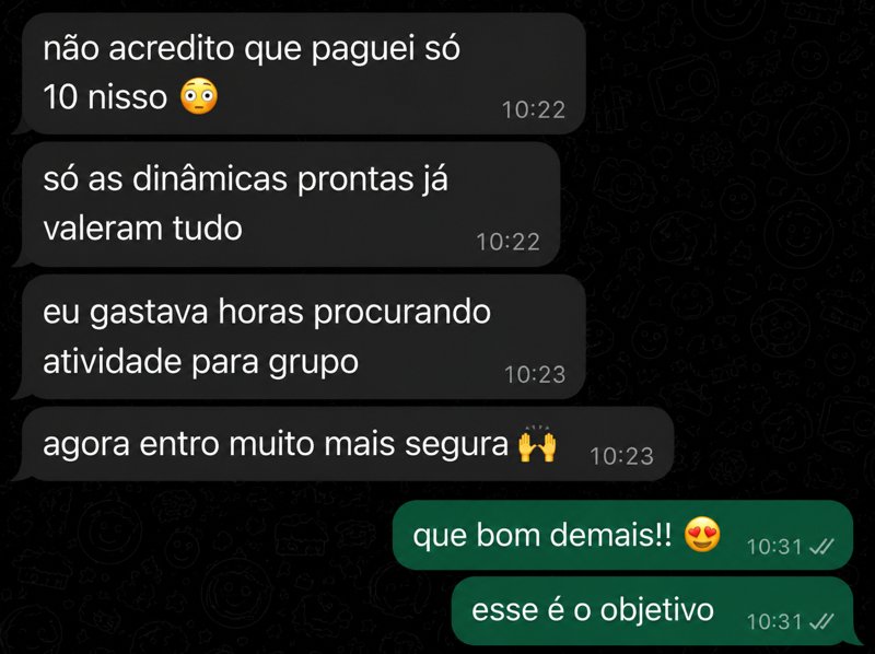 Depoimento de profissional que usa o kit 1
